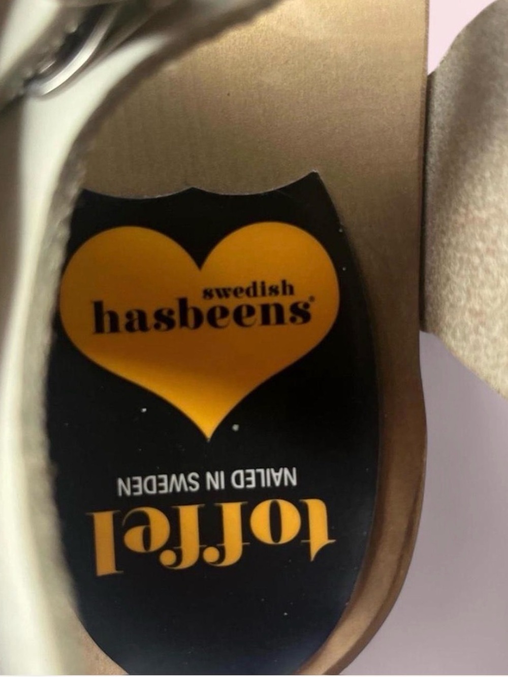 Swedish Hasbeens size 9/9.5 & 40 - Picture 6 of 7